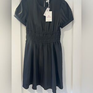 Aritzia Sunday best black satin dress